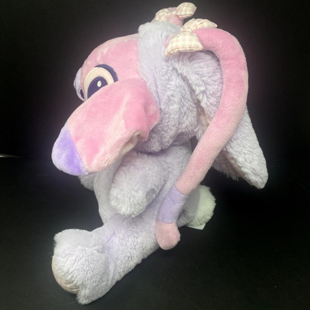 Disney Store Angel Plush Lilo & Stitch Bunny Easter Rabbit Costume Purple 12" - Picture 2 of 6